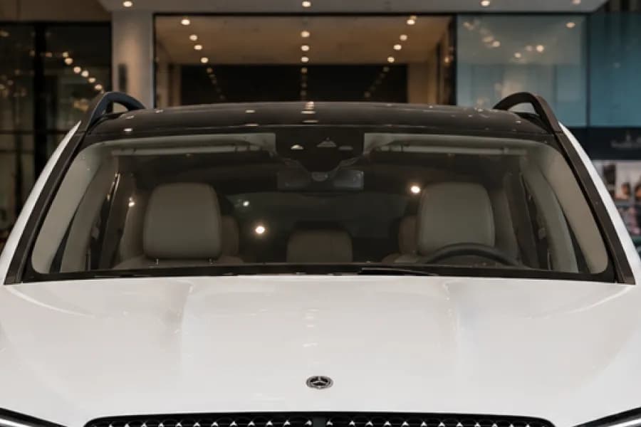 Mercedes Benz GLE Roof Rails View