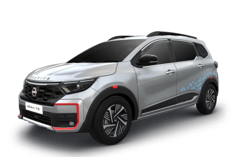 Nissan Gravite Blade Silver color