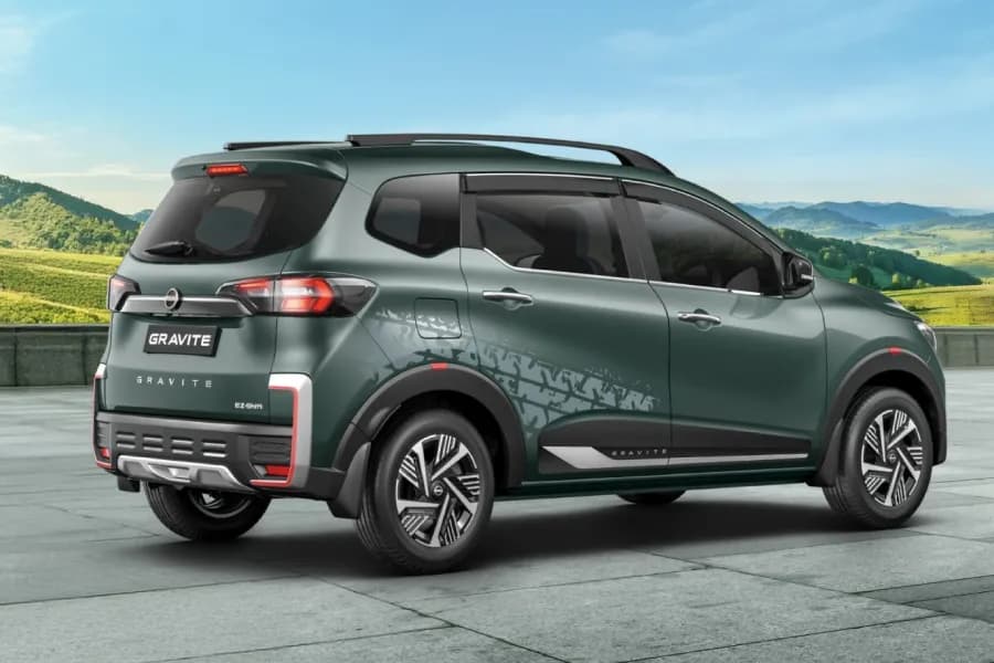 Nissan Gravite Right Side Back View
