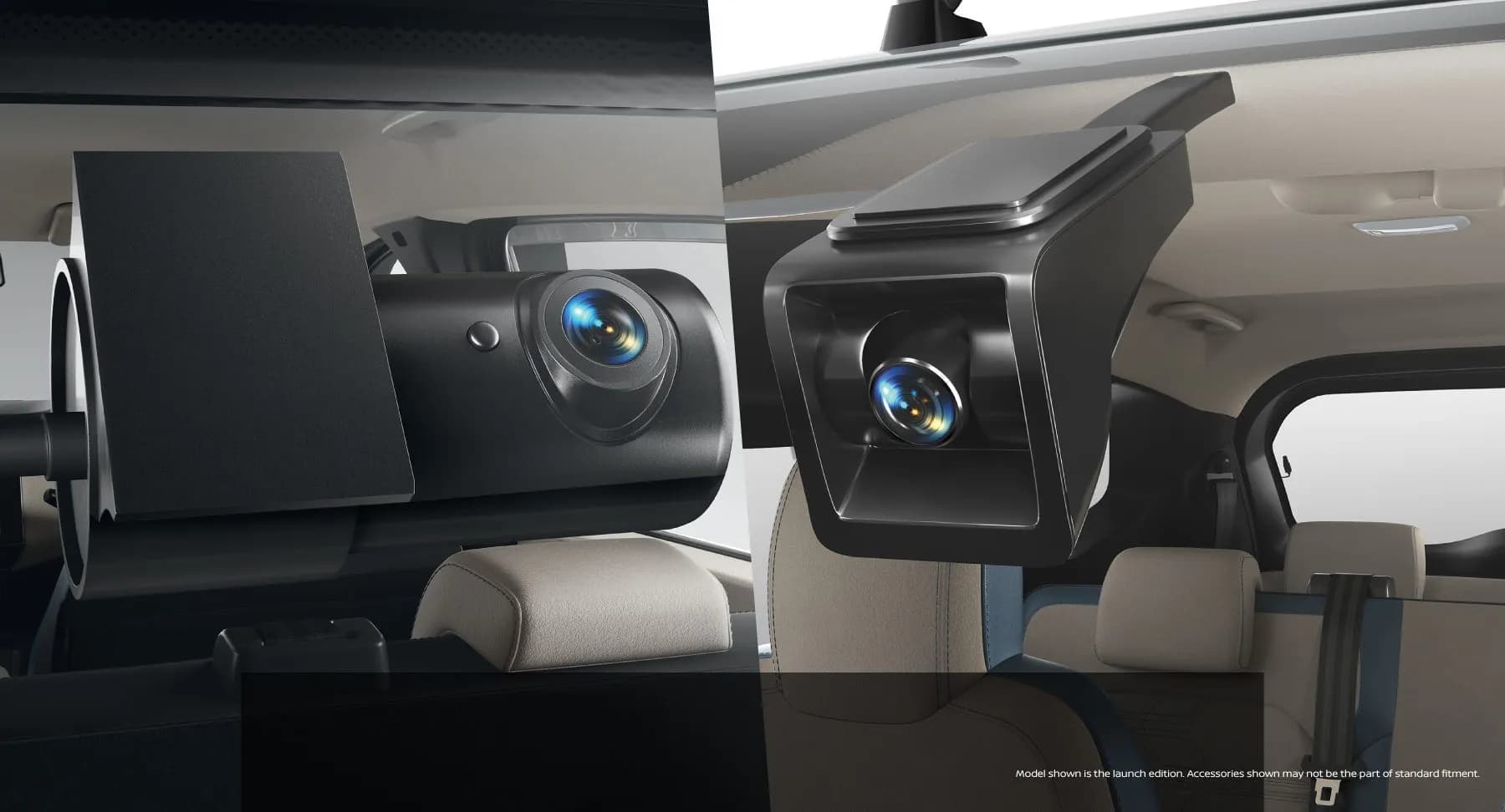 Nissan Gravite Dual Dash Cam View