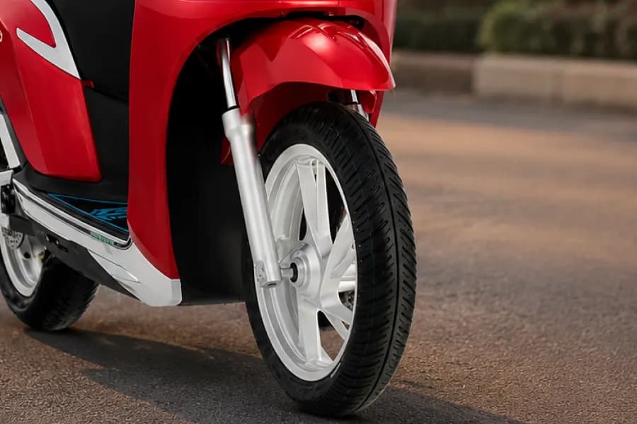 Okinawa Okhi 90 Front Tyre View