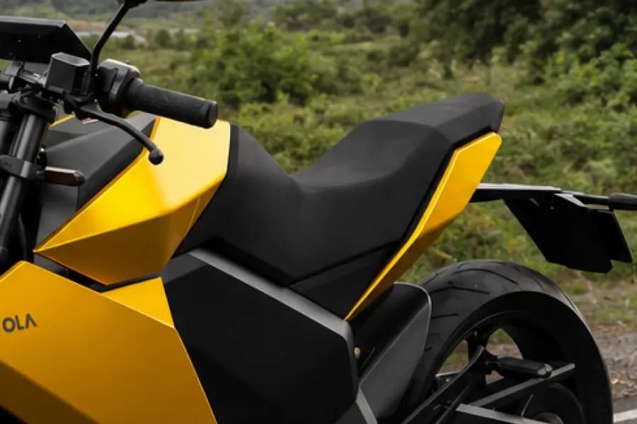 Ola Roadster Seat View
