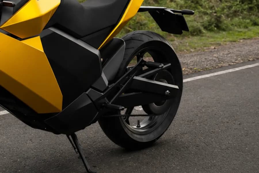 Ola Roadster Rear Wheel View