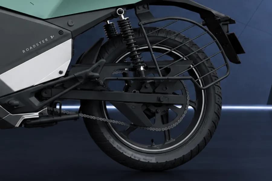 Ola Roadster X Rear Wheel View