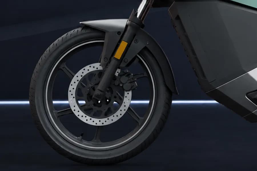 Ola Roadster X Front Wheel View