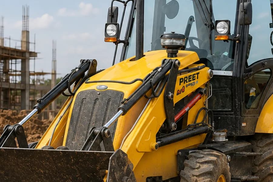 Preet Hornett 4WD Loader Cylinder View