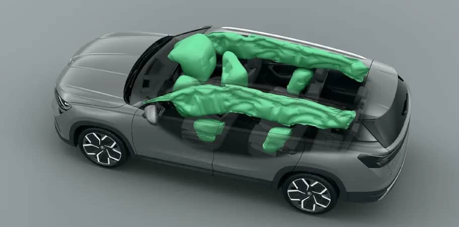 9 Airbags Protection