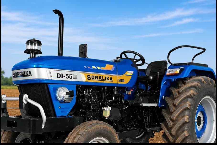 Sonalika Gold DI 55 III Driver Seat View