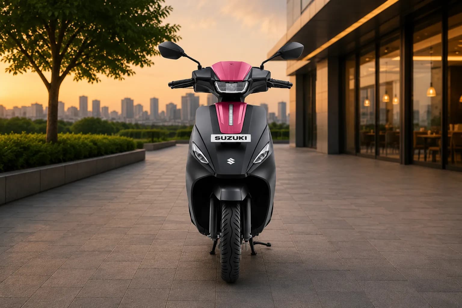 Suzuki E Access Front View