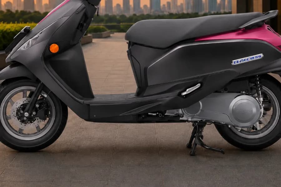 Suzuki E Access Wheel View
