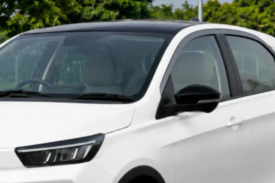 Tata Tiago EV Side Mirror View