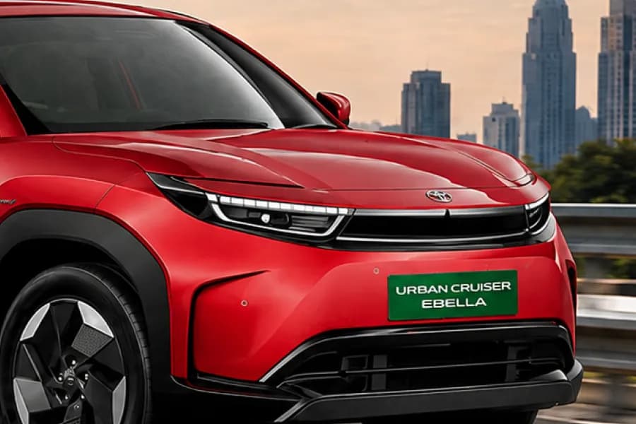 Toyota Urban Cruiser Ebella EV LED View