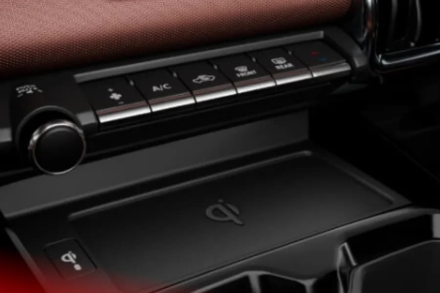 Toyota Urban Cruiser Ebella EV Wireless Charger View