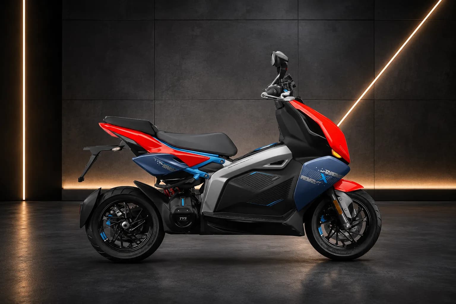 TVS X Right Side View