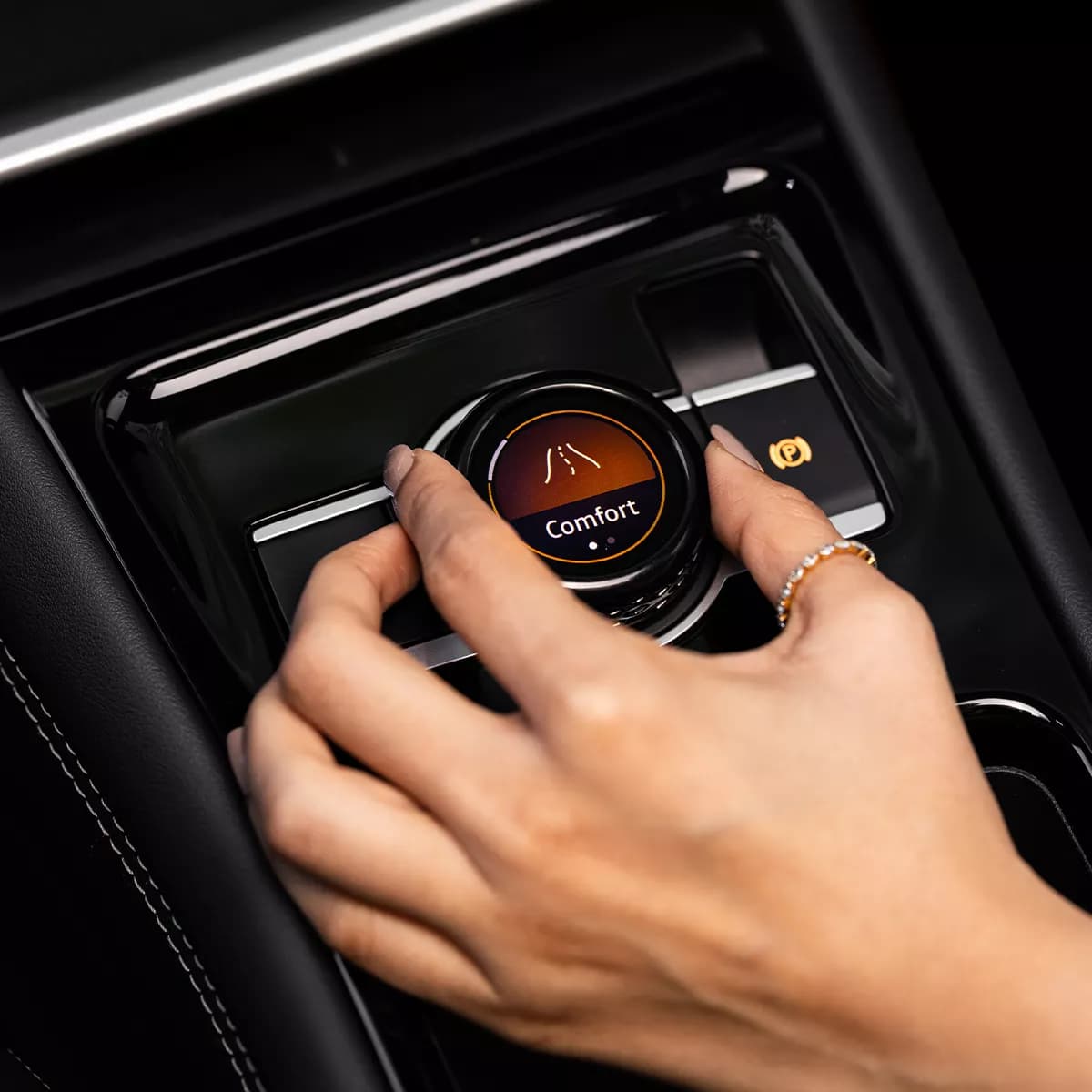 Volkswagen Tayron Driving Profile Selector View
