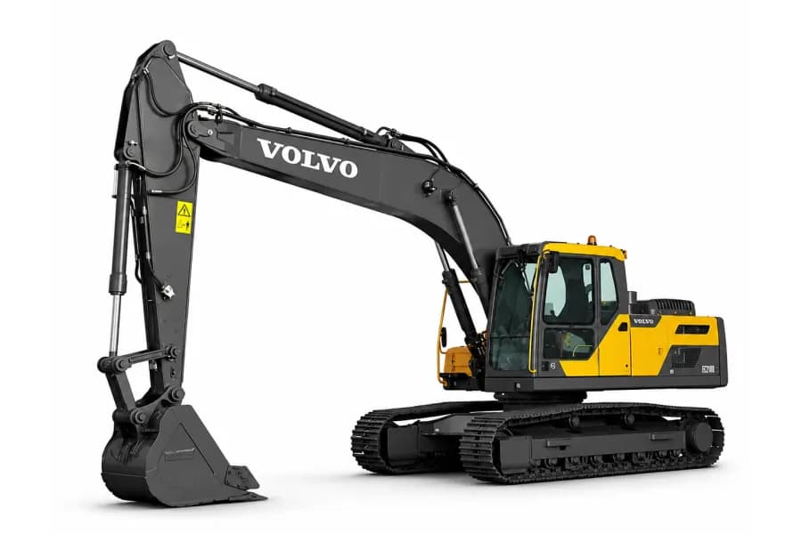 Volvo EC 220 Yellow color