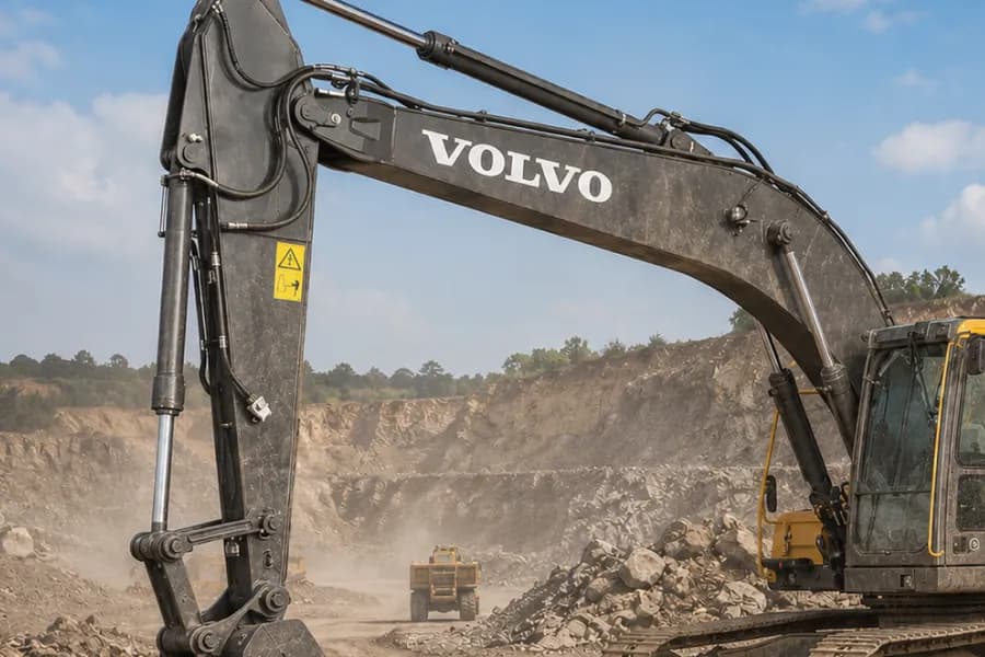 Volvo EC 220 Arm View