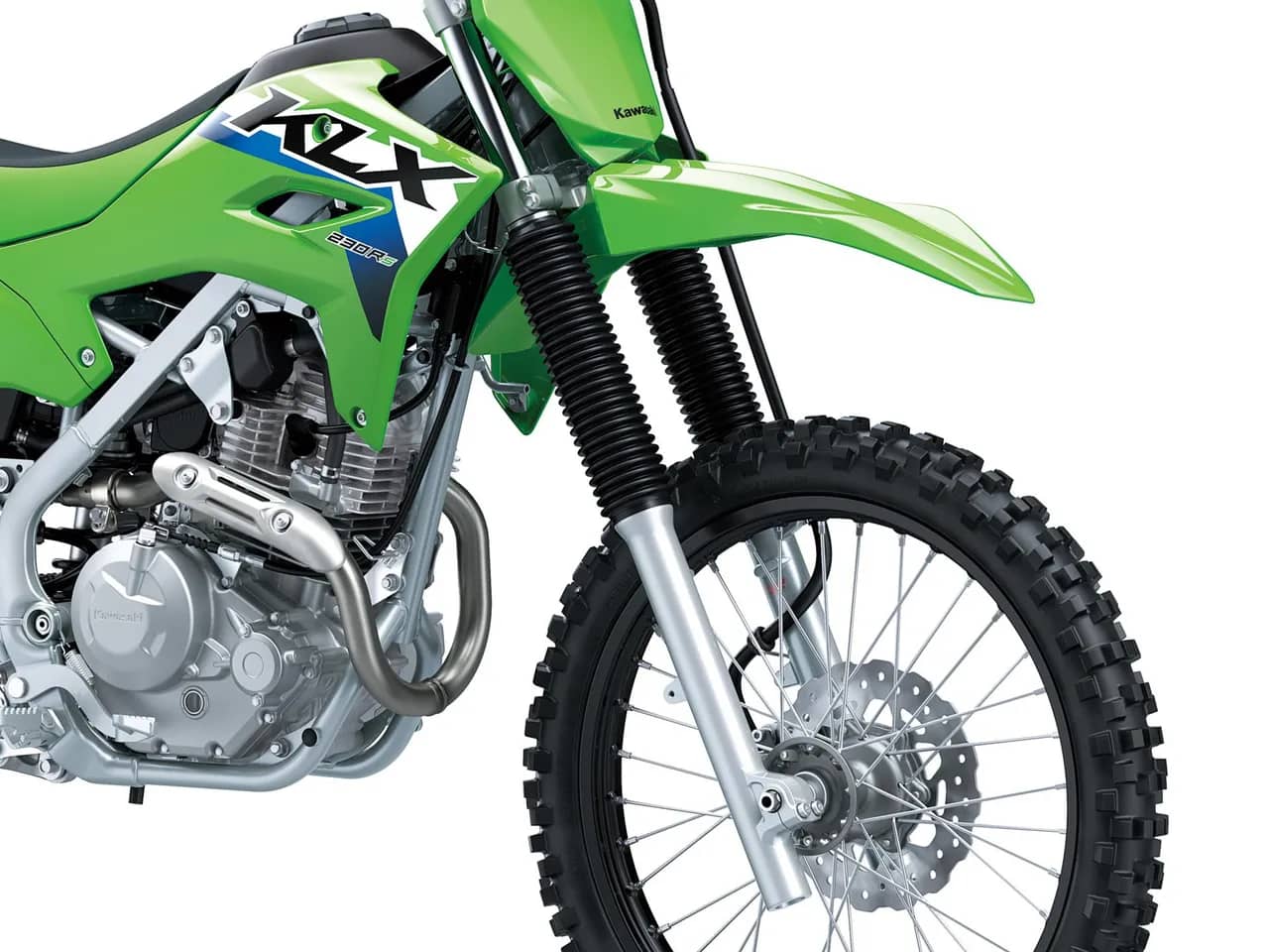 Long-Travel Suspension with Large-Diameter Wheels