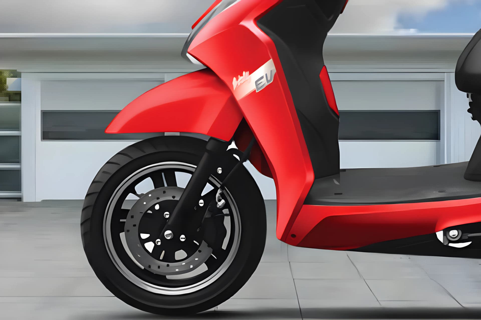 Amo Mobility Feisty Front Tyre View