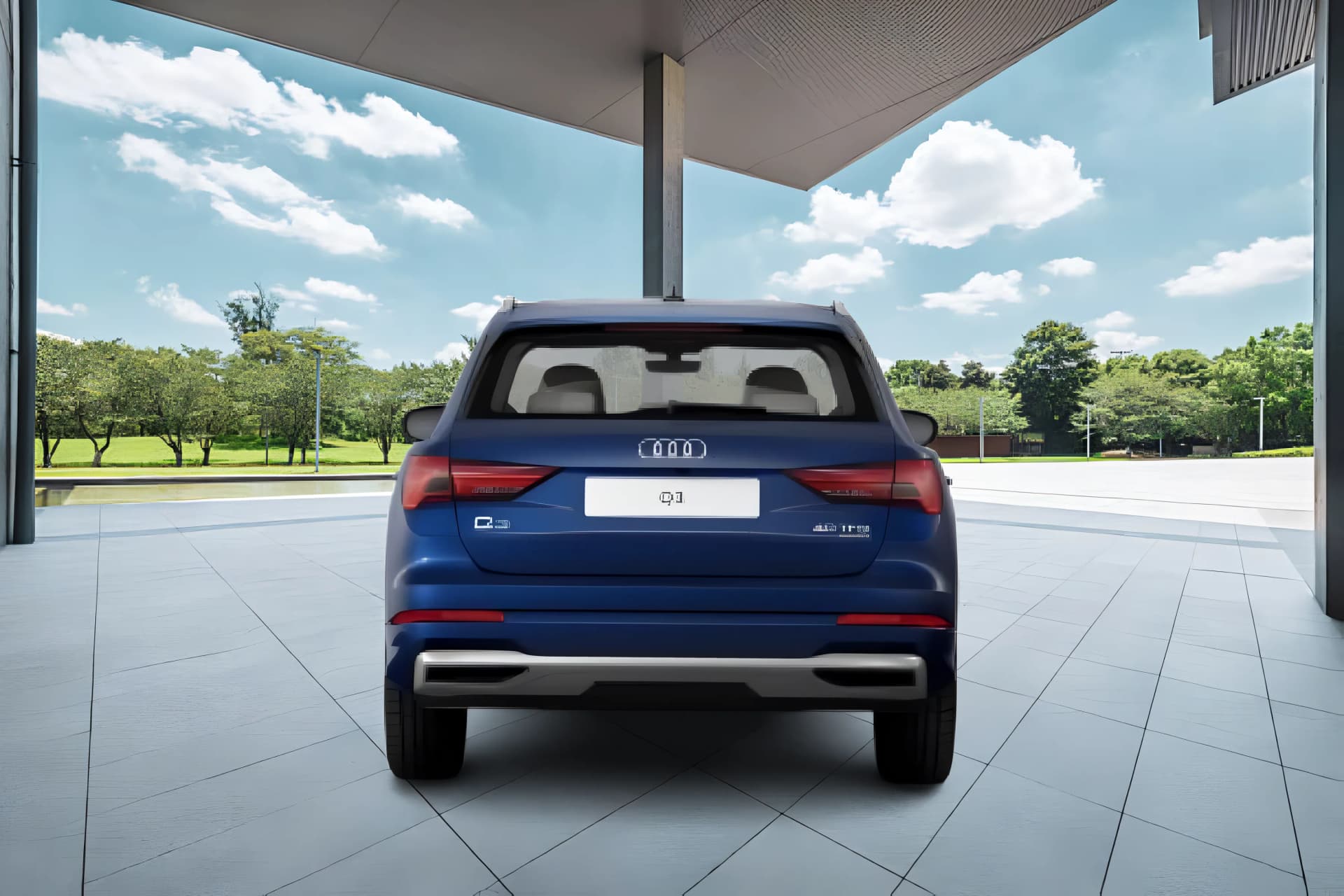 Audi Q3 Rear View