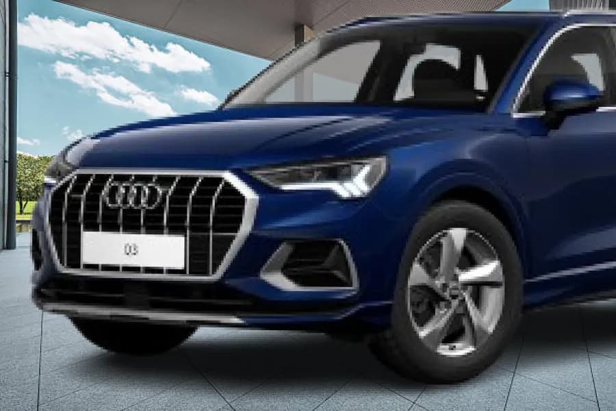 Audi Q3 Headlamp View