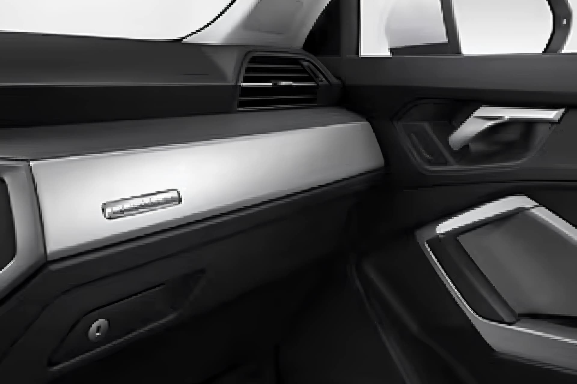 Audi Q3 Dashboard Storage Box View