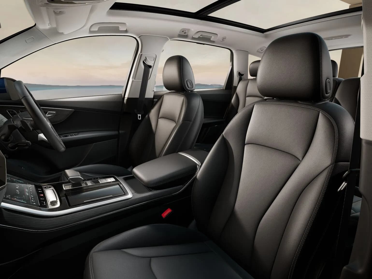 Audi Q7 Centre Console Armrest View