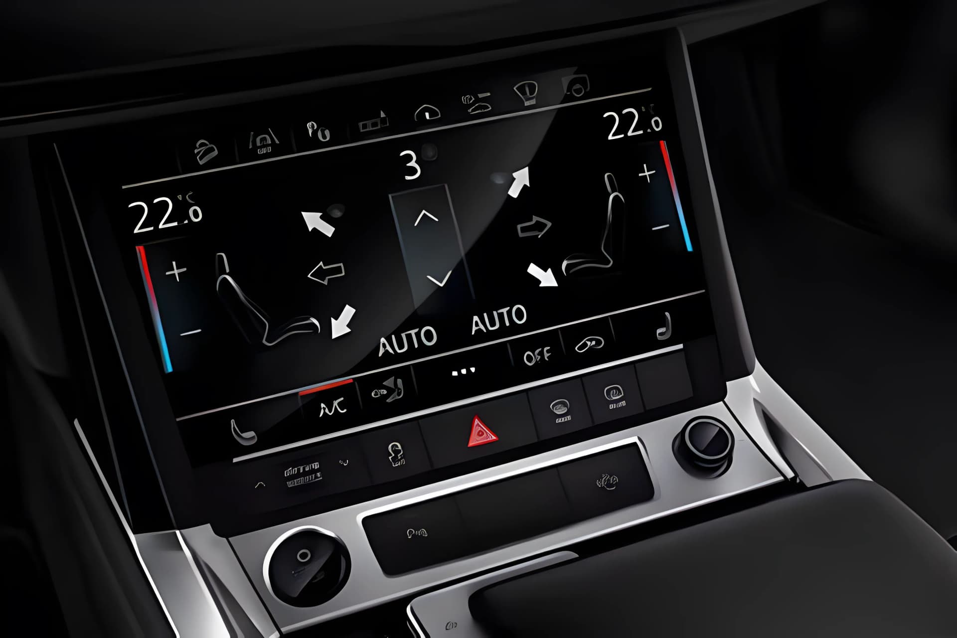 Audi Q8 E Tron EV Infotainment View