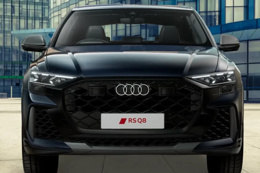 Audi RS Q8 Front Grille View