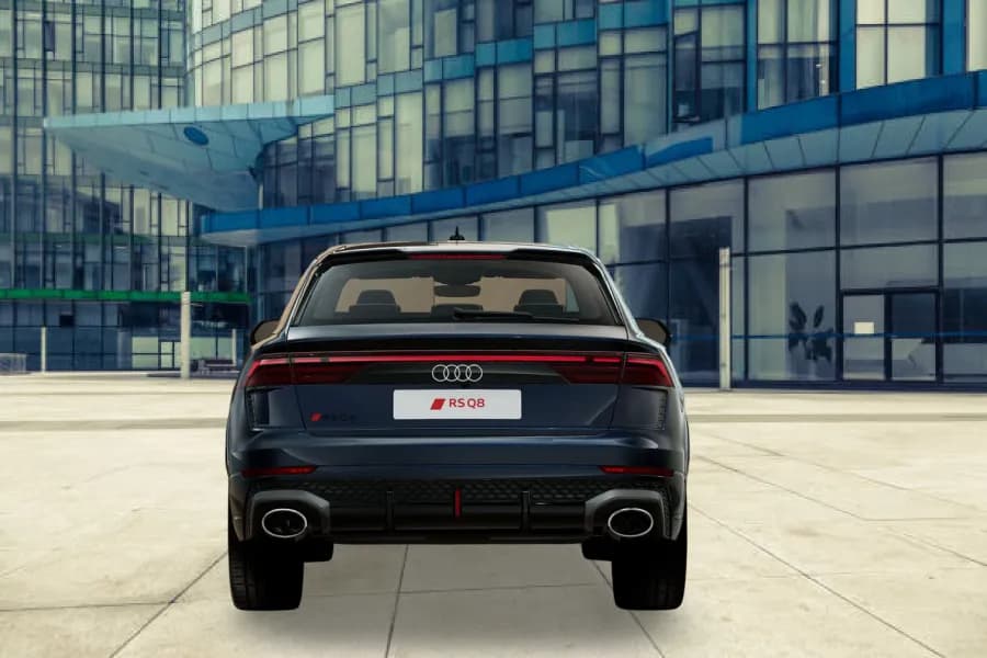Audi RS Q8 Rear View