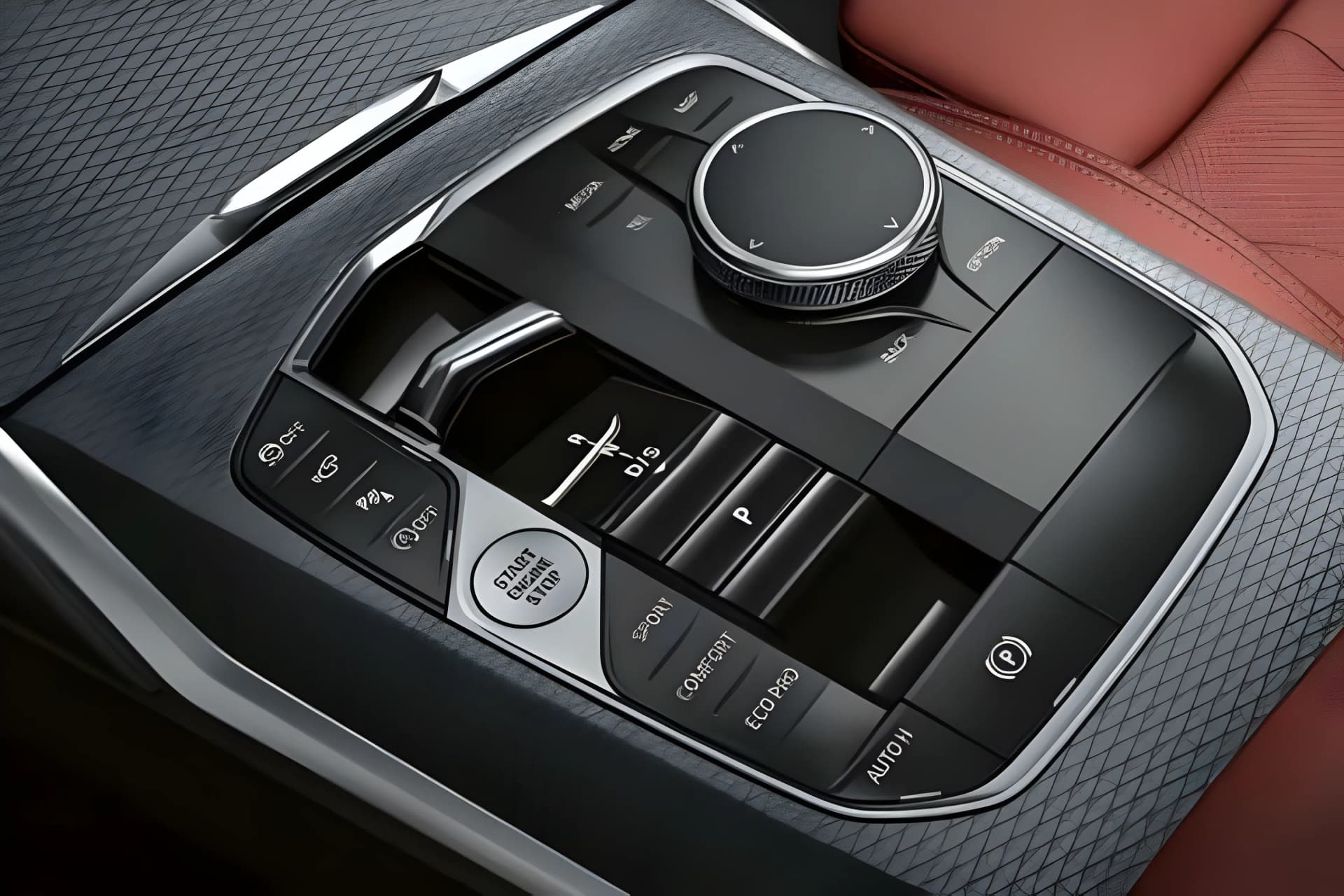 BMW 3 Series Gear Selector View