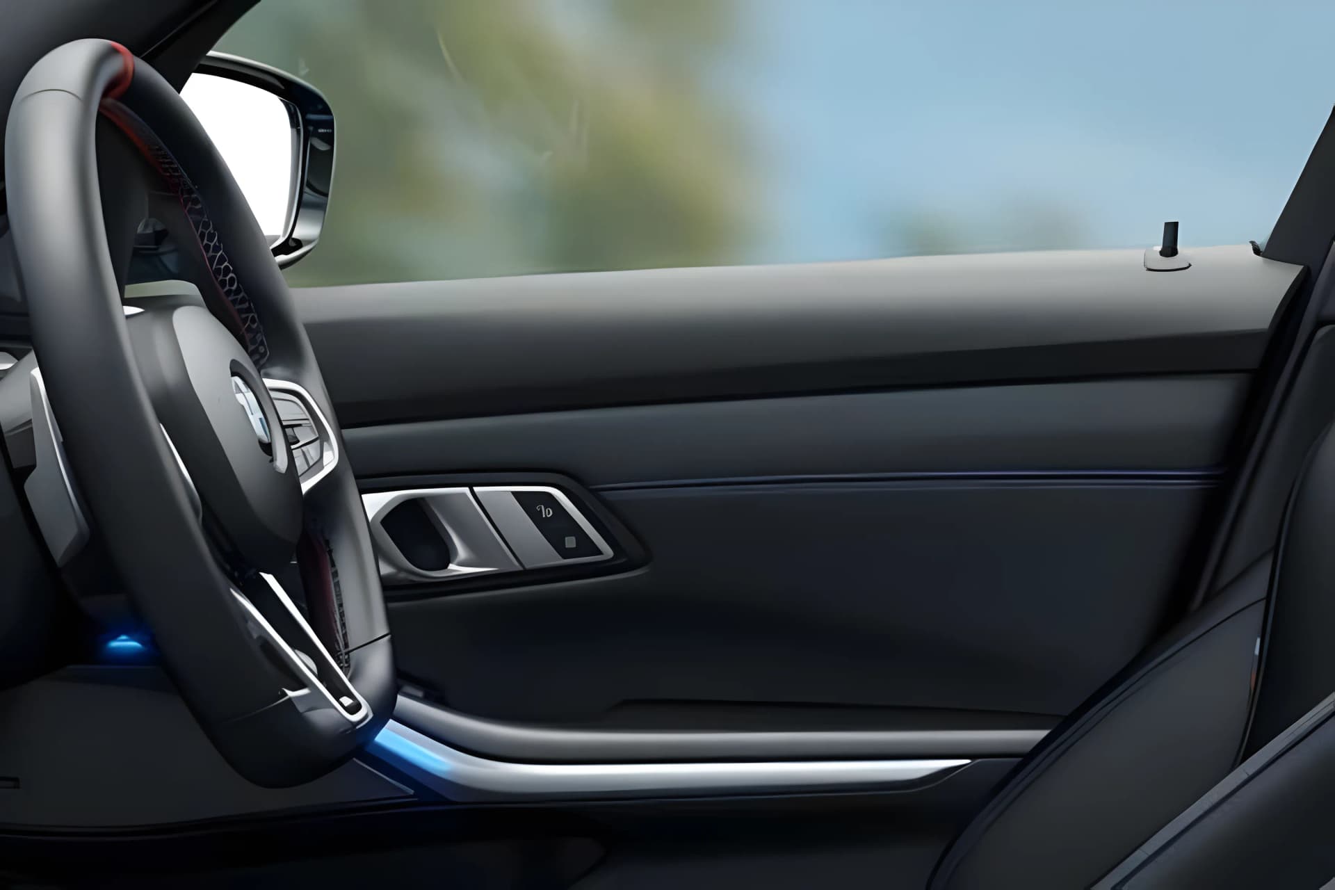 BMW 3 Series Steering View