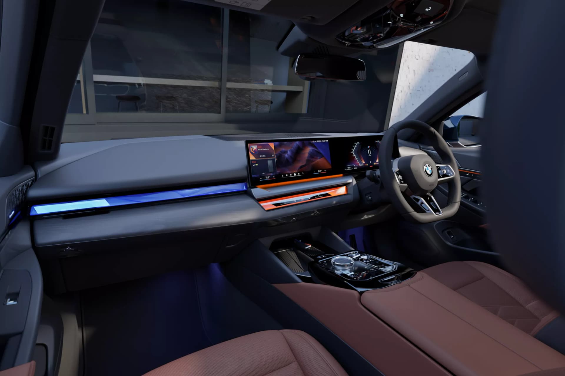 BMW 3 Series Long Wheelbase Dashboard View