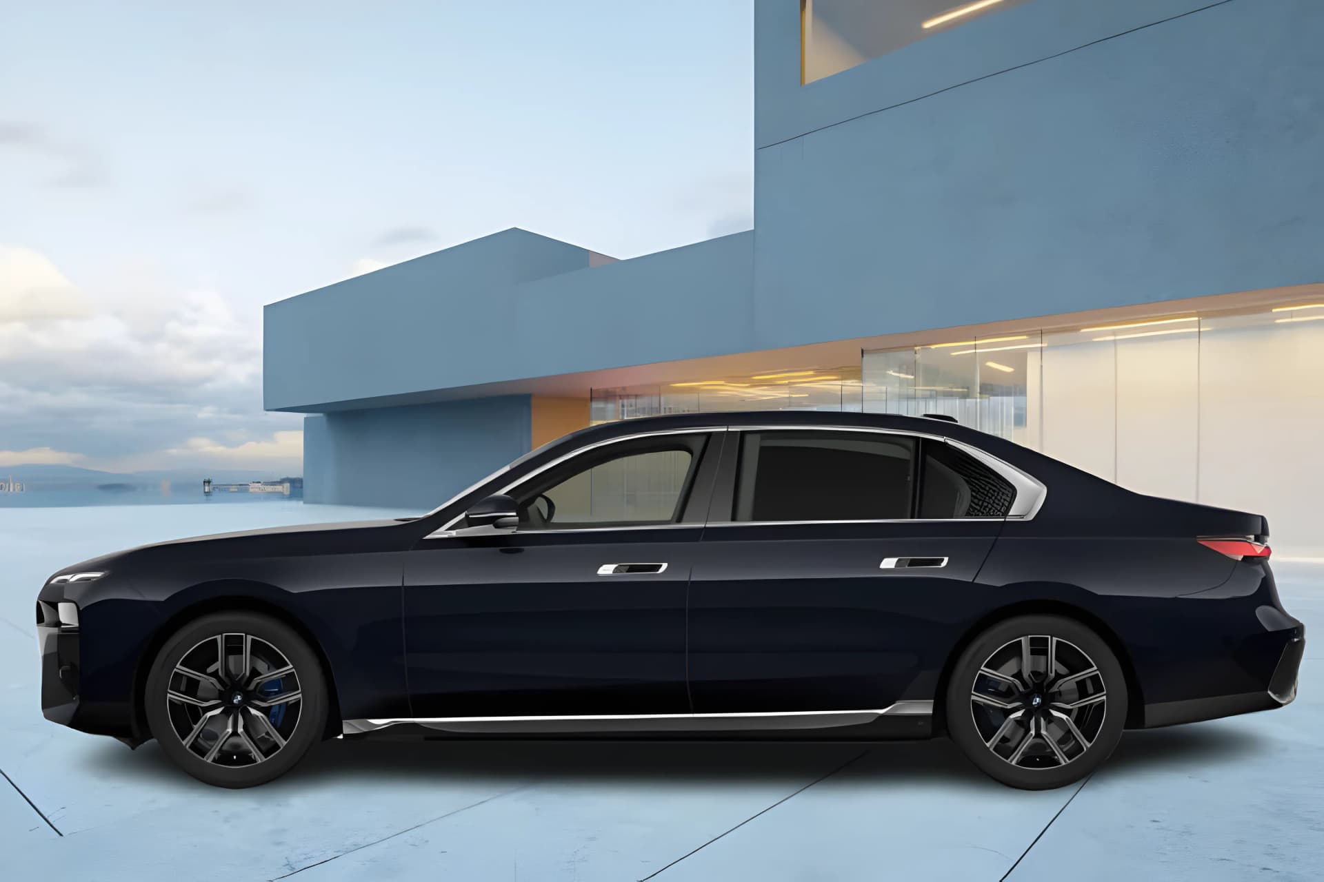 BMW 7 Series Left Side View