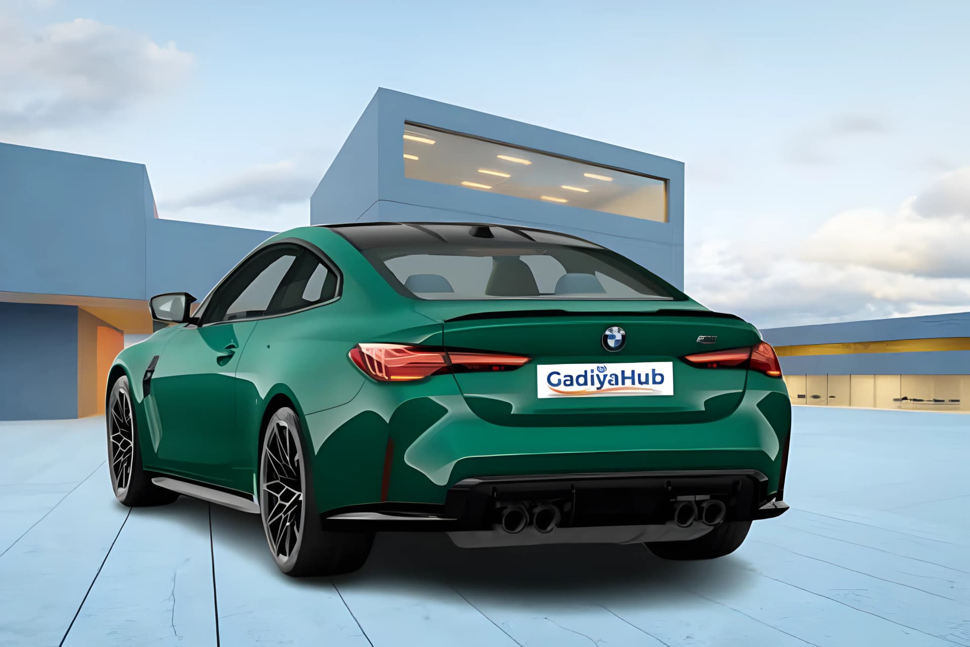 BMW M4 Competition LED Taillgiht View