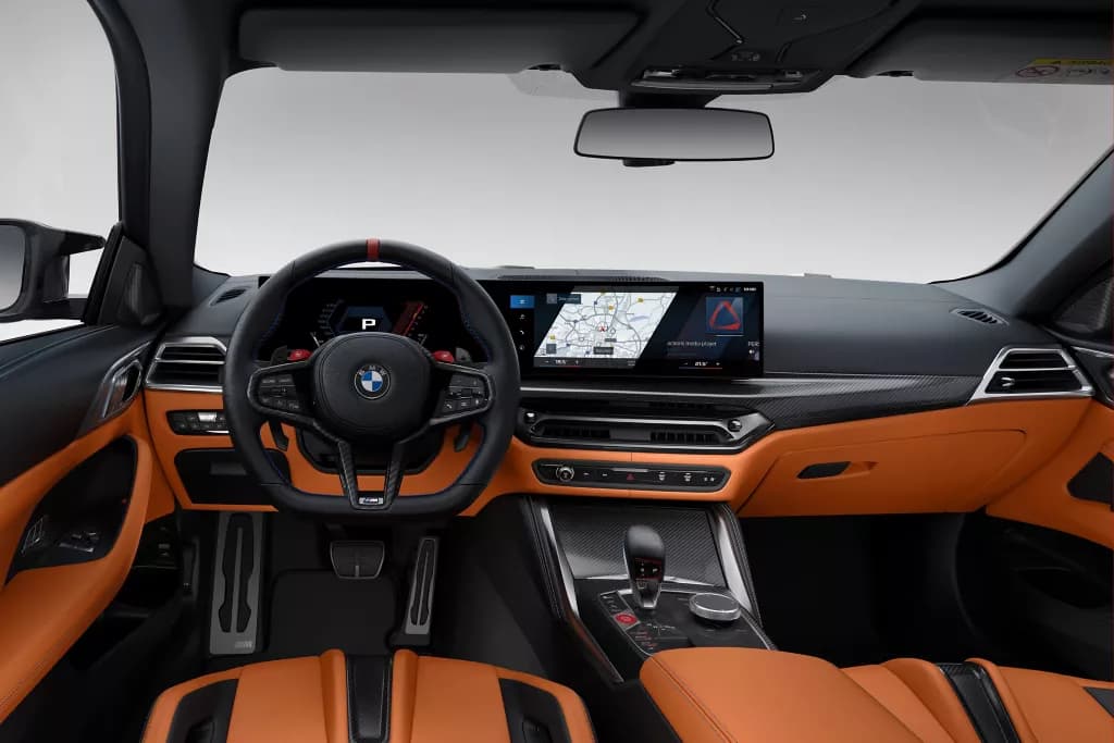 BMW M4 Competition Dashboard View