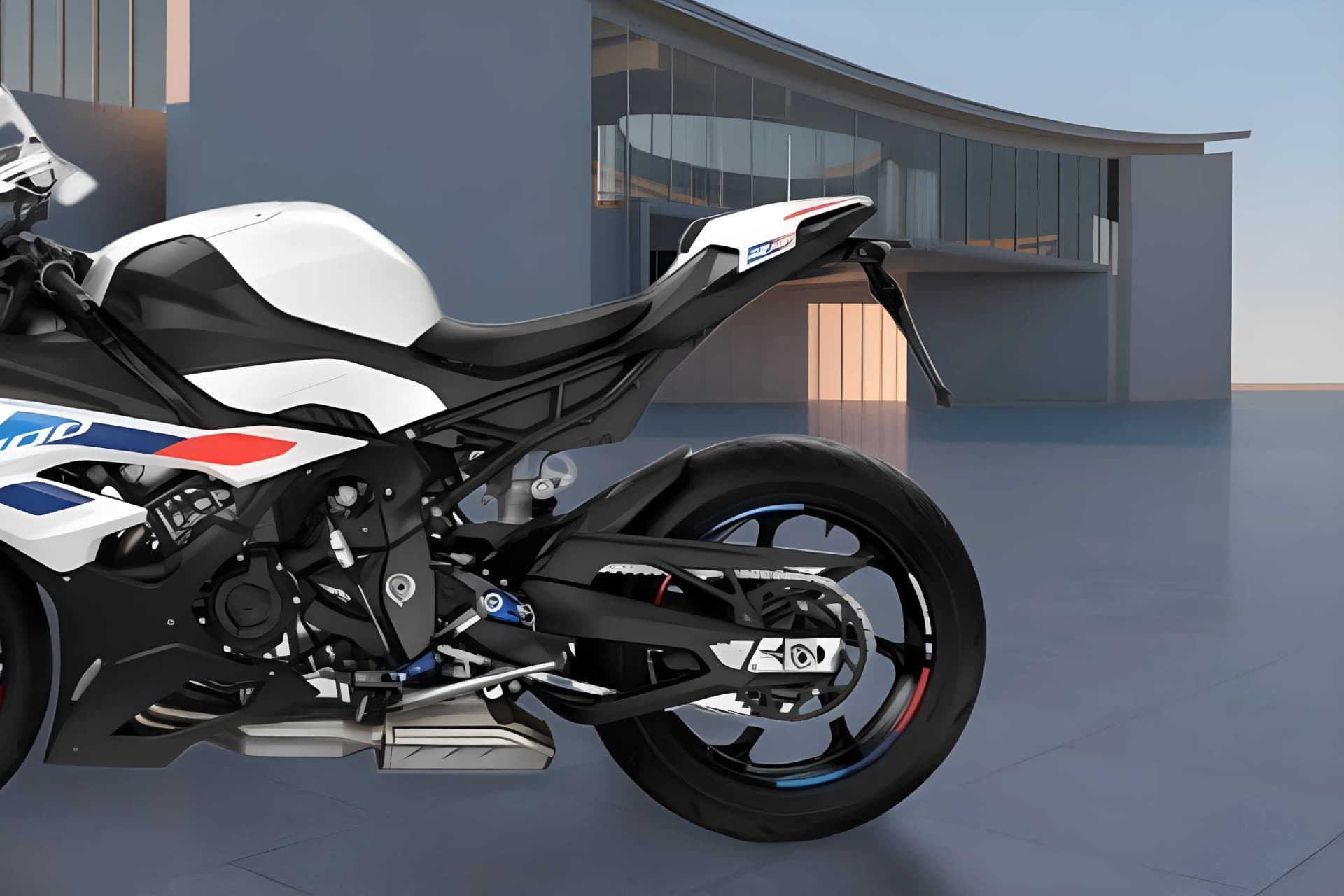 BMW S 1000 RR Seat View
