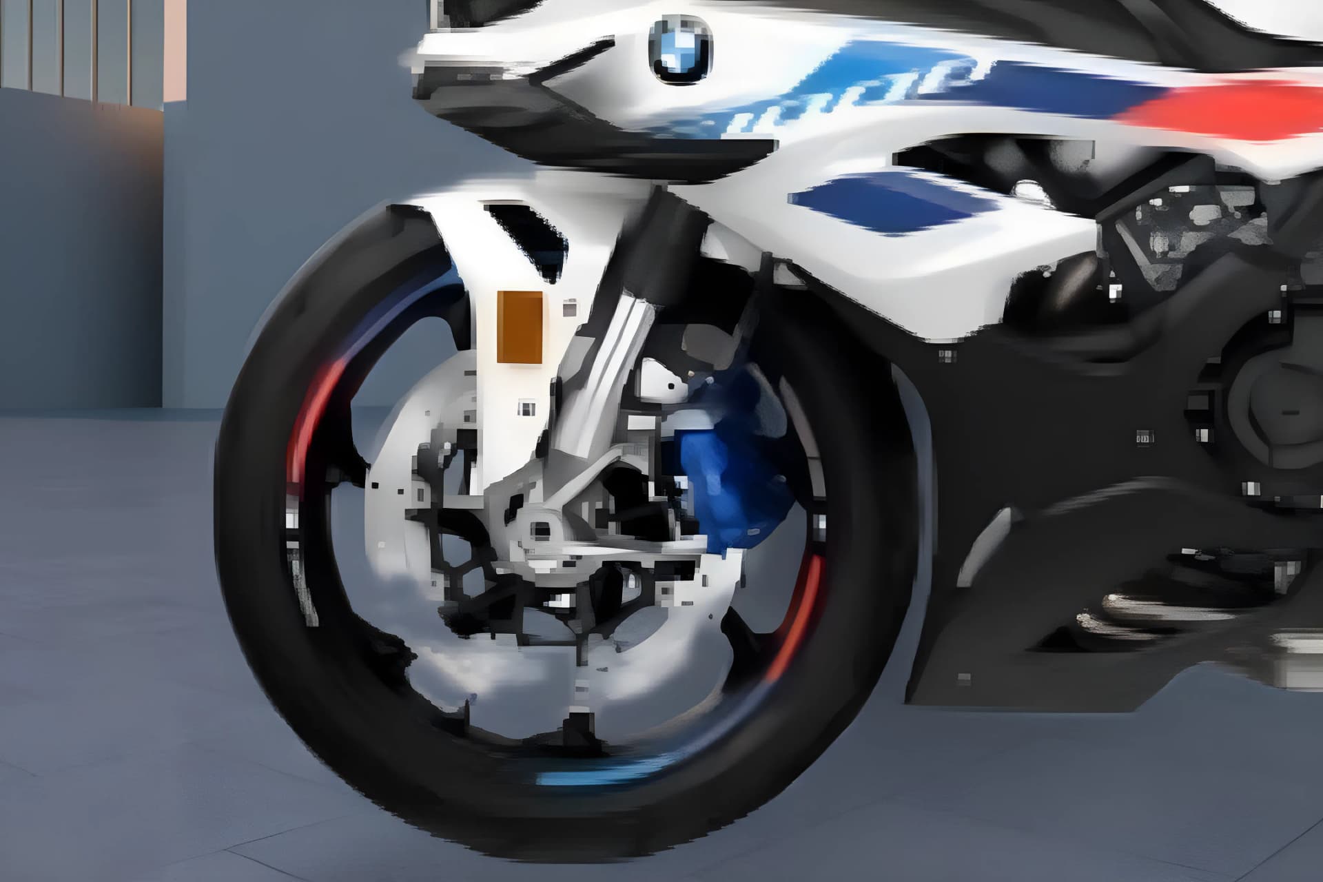 BMW S 1000 RR Front Wheel Tank