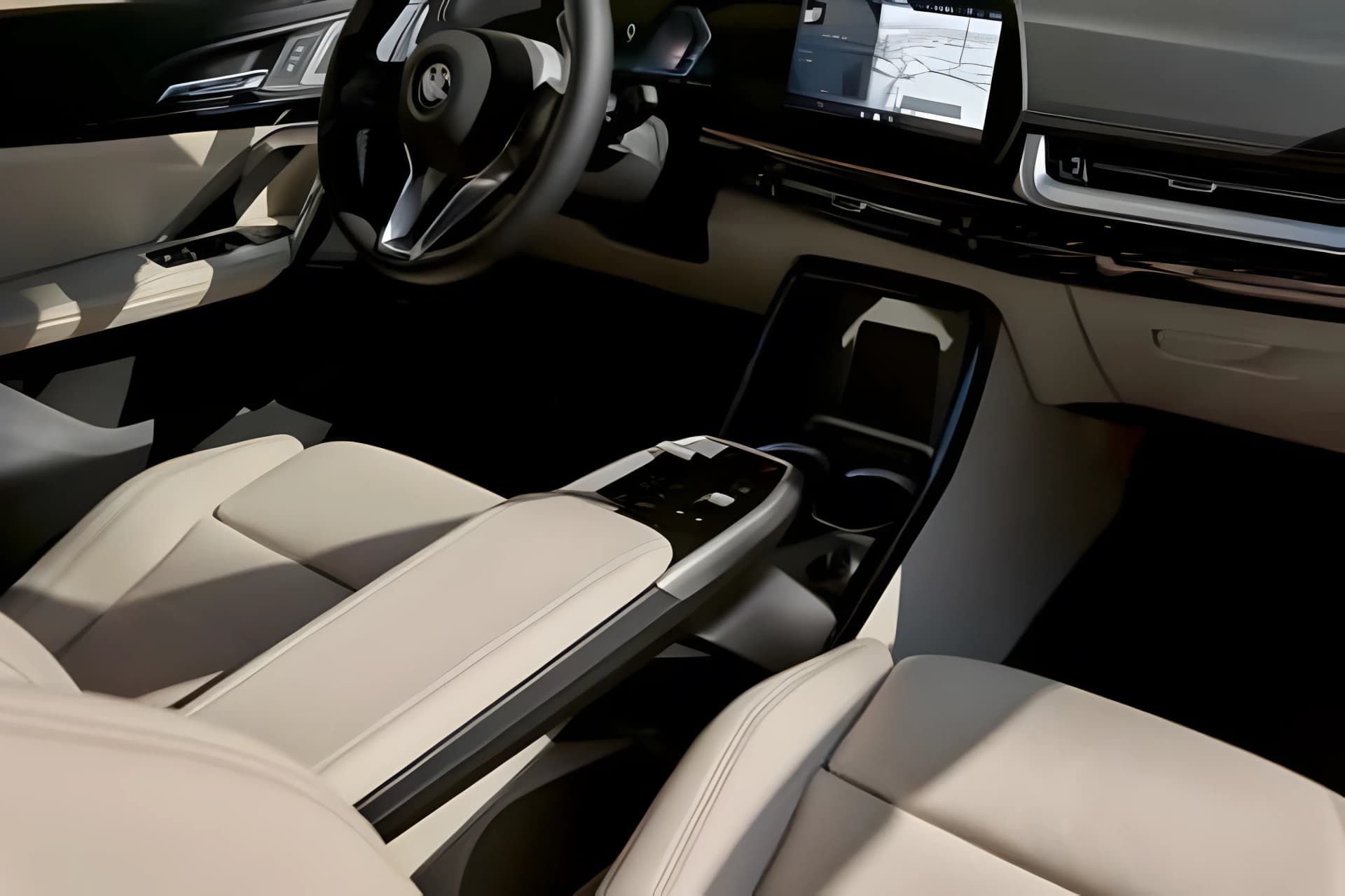 BMW X1 Centre Console Armrest View