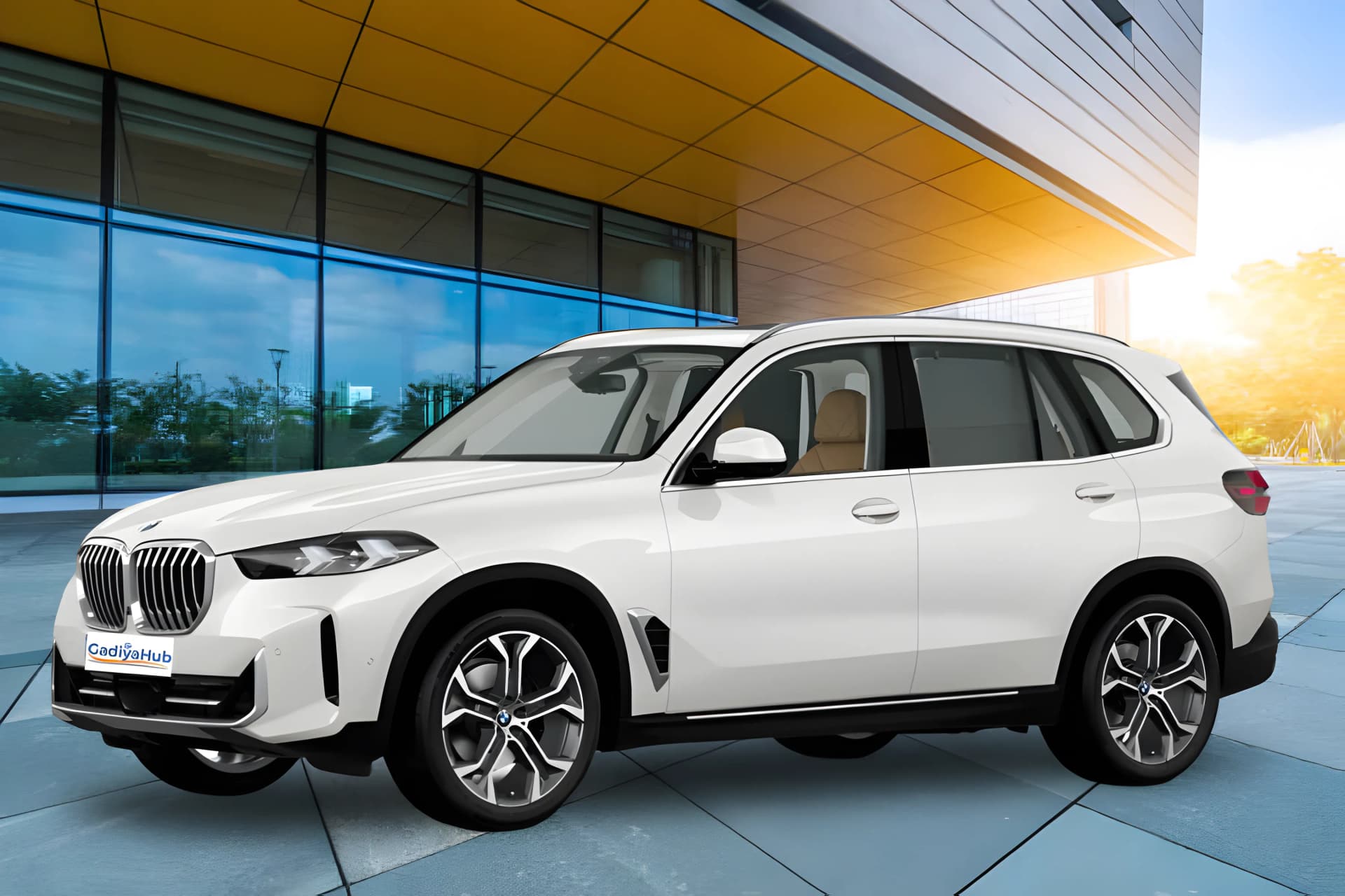 BMW X5 Front Left View