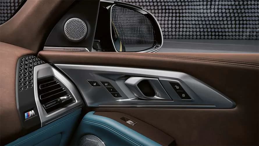 BMW XM car Door Panel View
