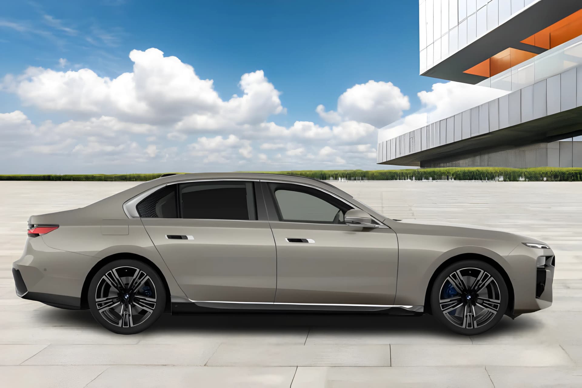 BMW i7 M Electric Right Side View