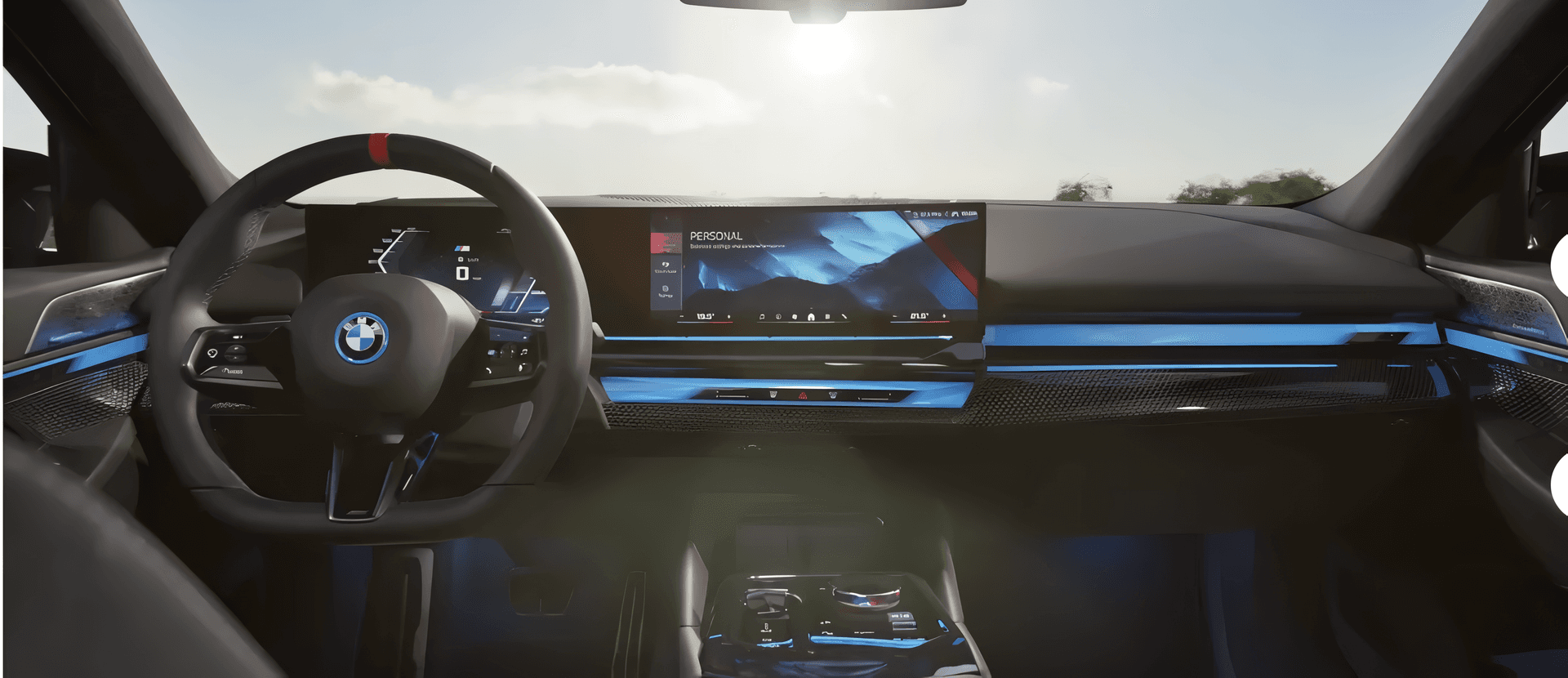 BMW iX1 Electric Touch Screen View