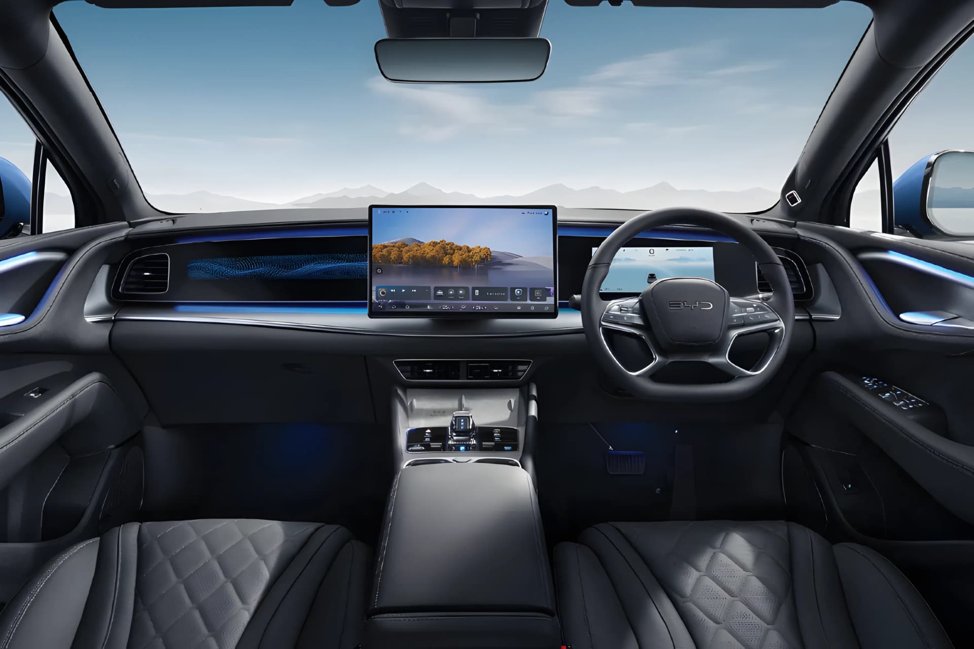 BYD Sealion 7 EV Dashboard View