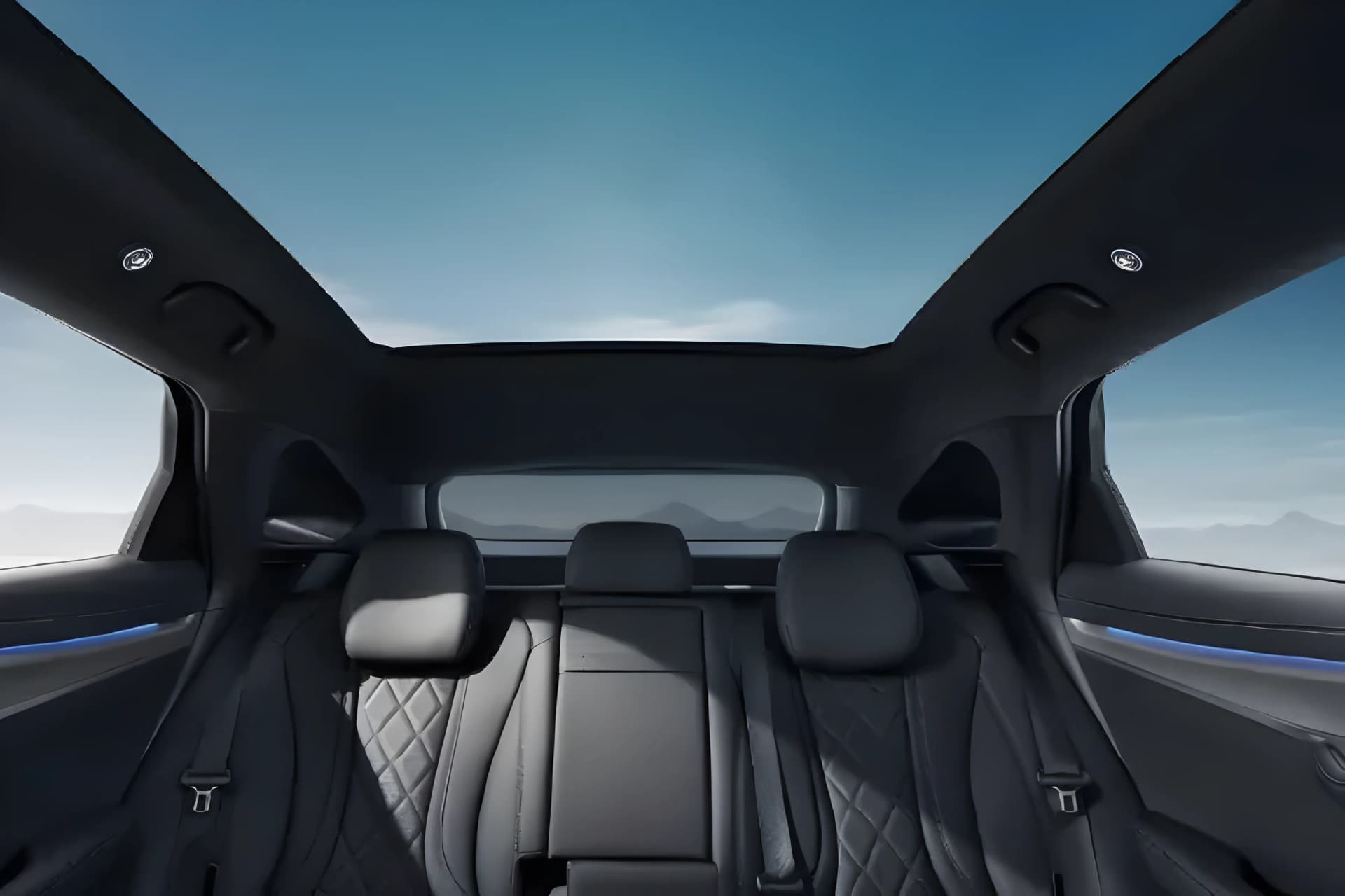 BYD Sealion 7 Electric Inside Sunroof View