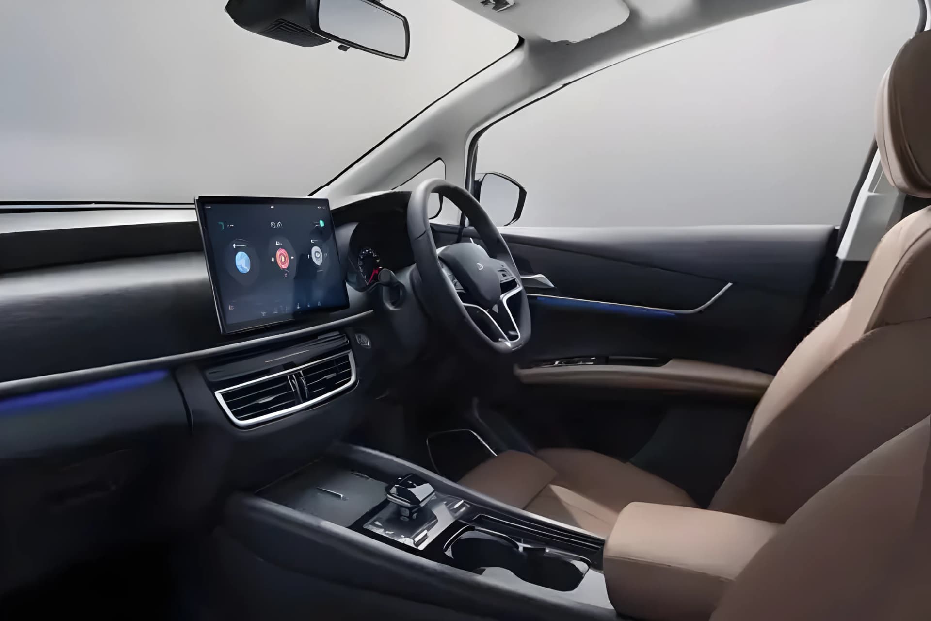 BYD eMax 7 Electric Steering View