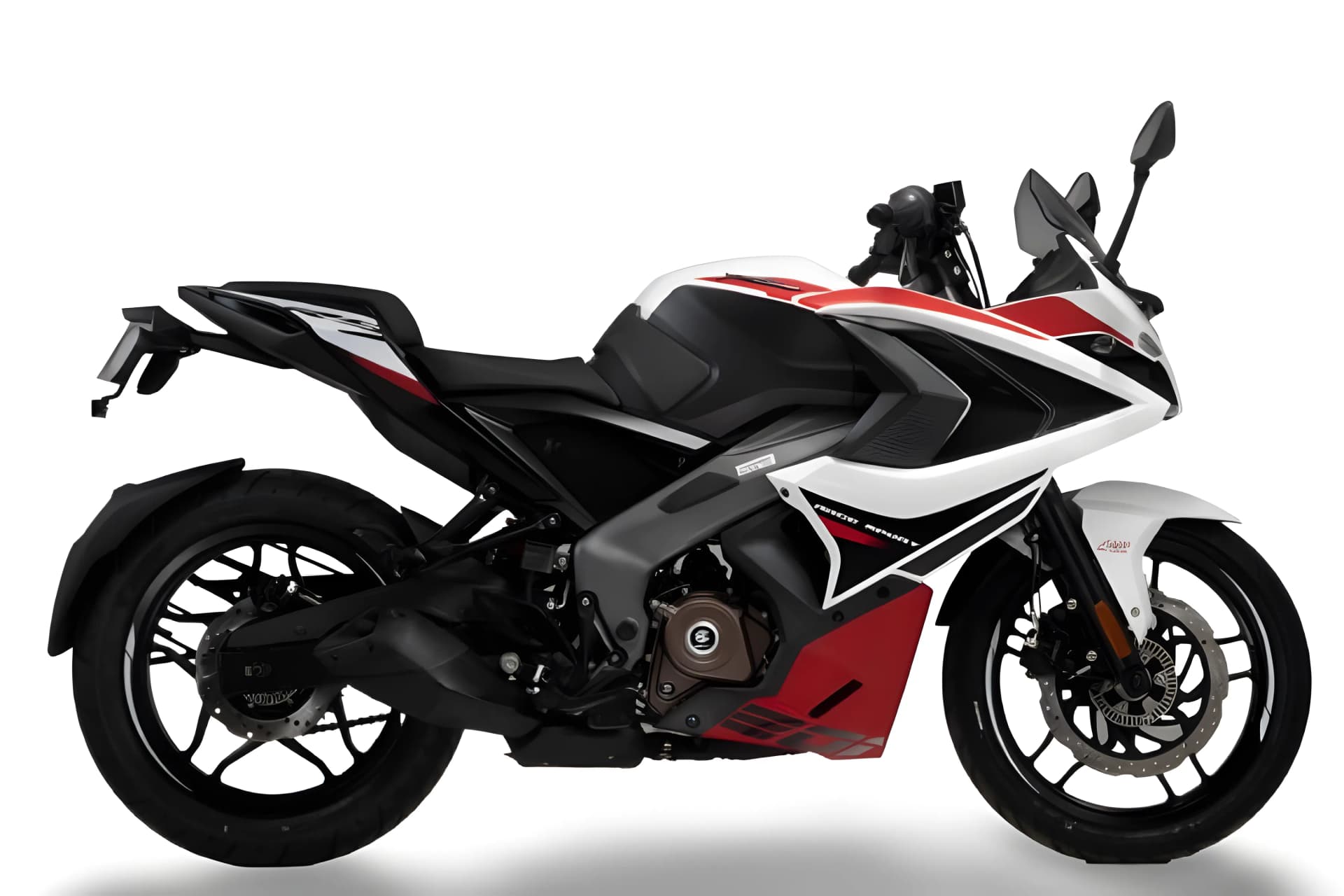 Bajaj Pulsar RS200 Pearl Mettalic White color