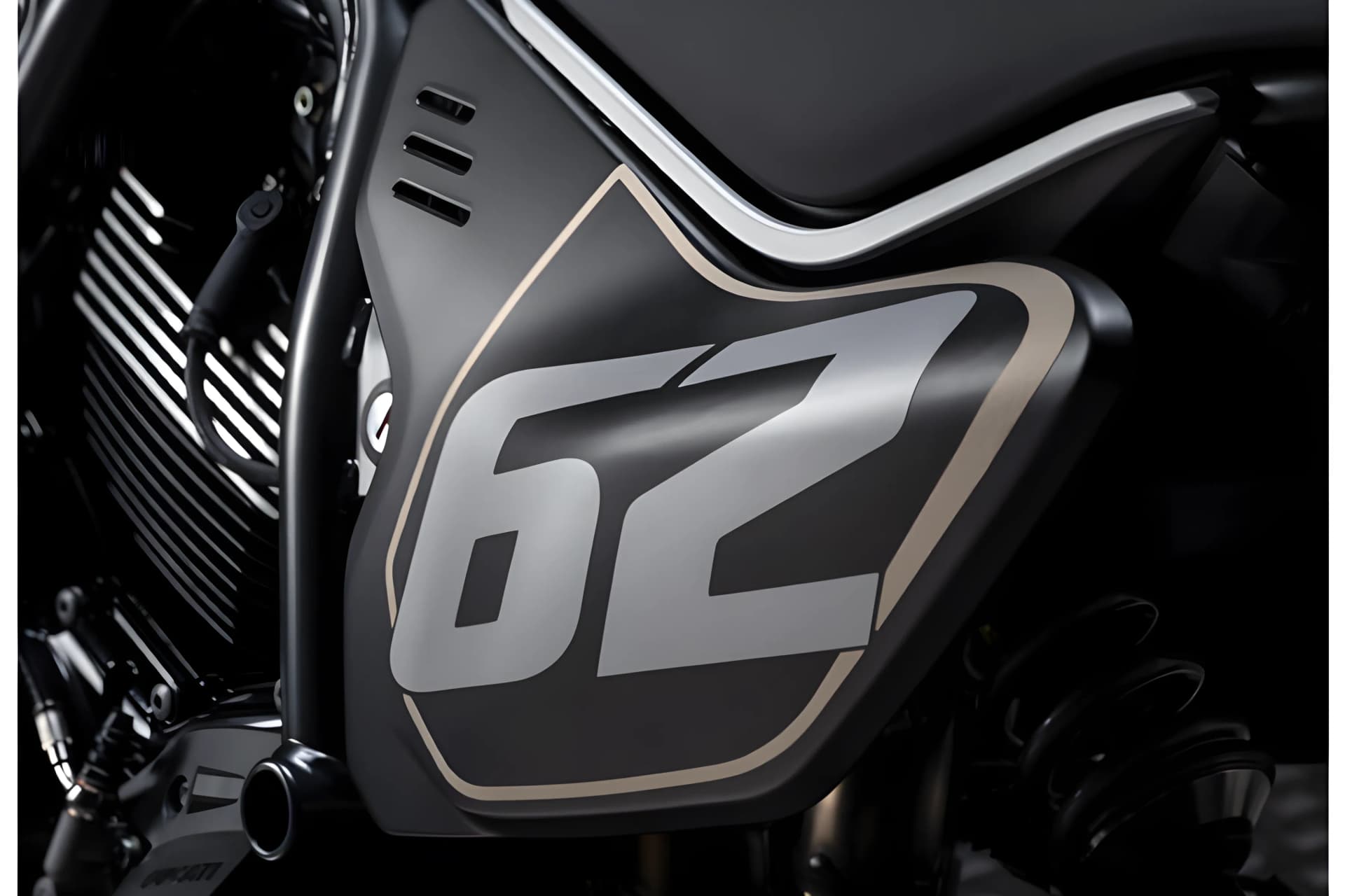 Ducati Scrambler Full Throttle Badge View