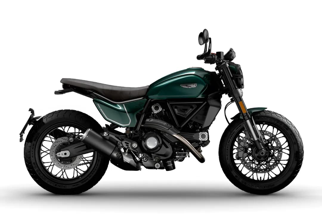 Ducati Scrambler Nightshift Emerald Green color