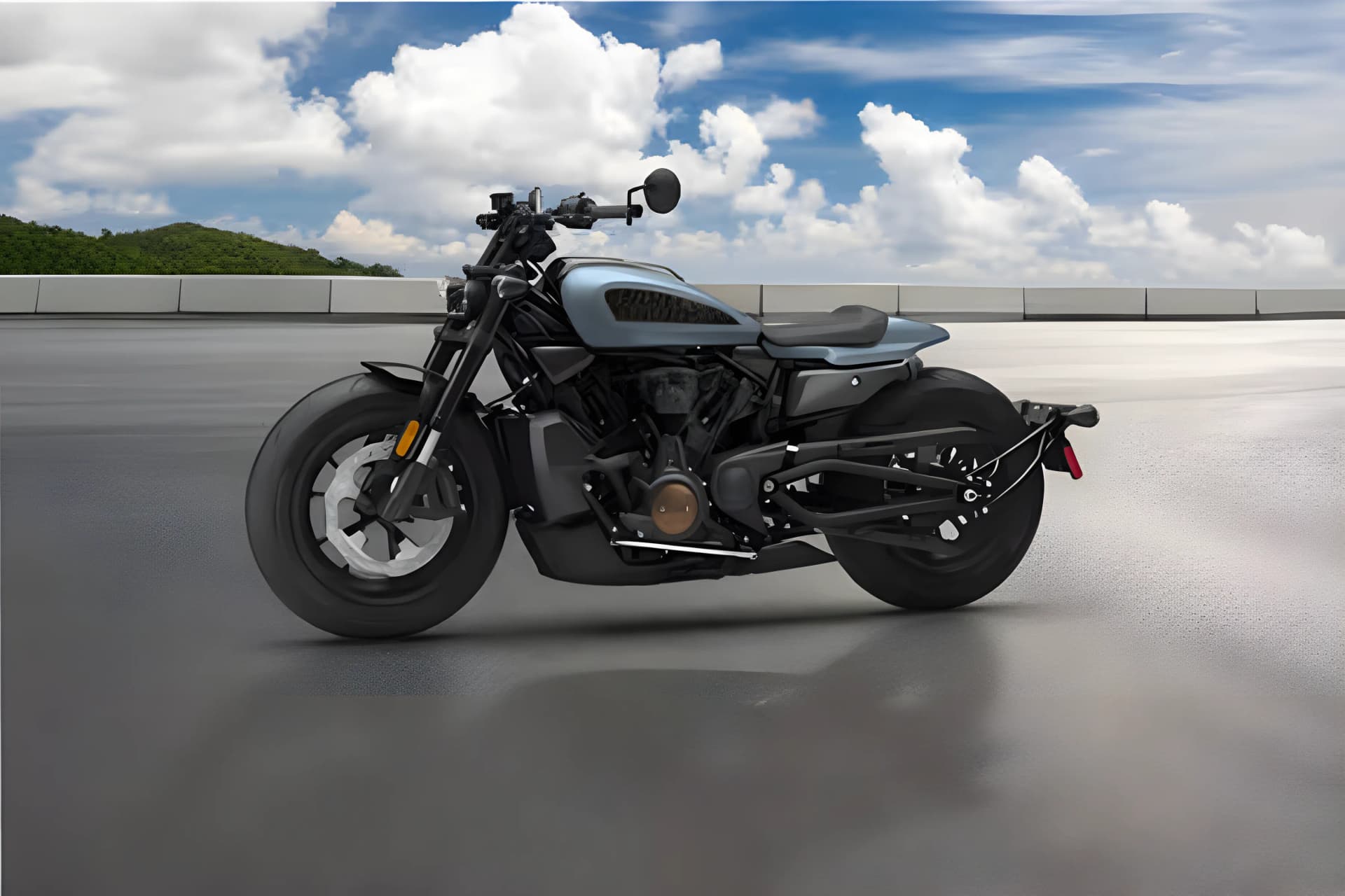 Harley Davidson Sportster S Left Side View